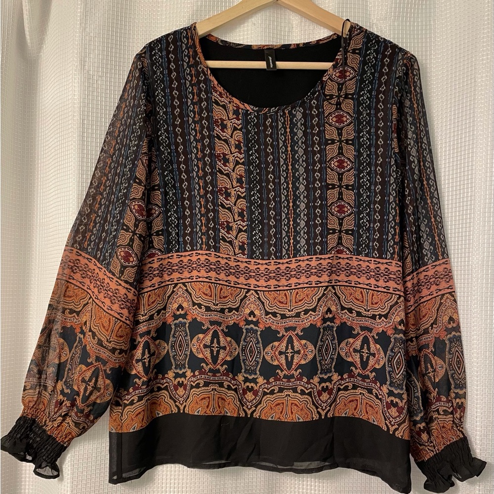 Soyaconcepts print blouse
